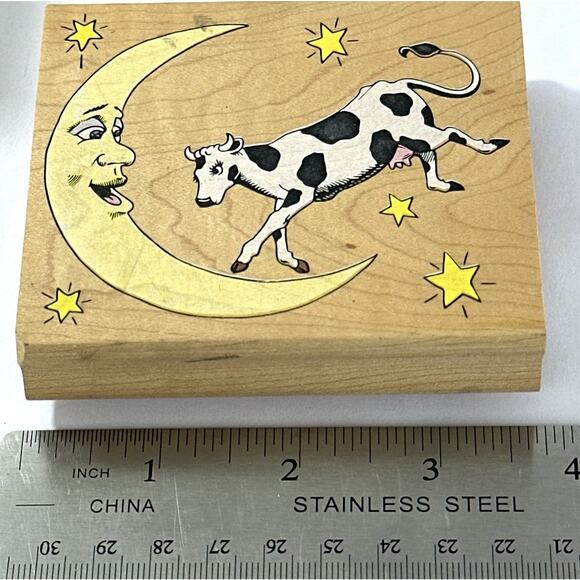 Vintage Wood & Rubber Craft Stamp Lot Of 29 Scrapbooking 1980s To Early 2000s - Picture 6 of 10